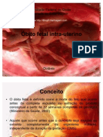 Óbito Fetal Intra-Uterino