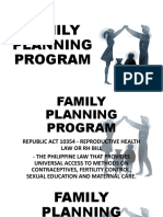 Family Planning Program