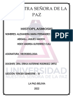 Informe de Histoplasmosis