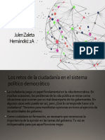 Los Retos de La Ciudadanía en El Sistema Político Democrático