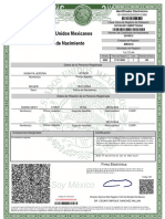 Acta de Nacimiento SOVK040118MDFTGSA8