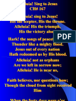 Alleluia! Sing To Jesus