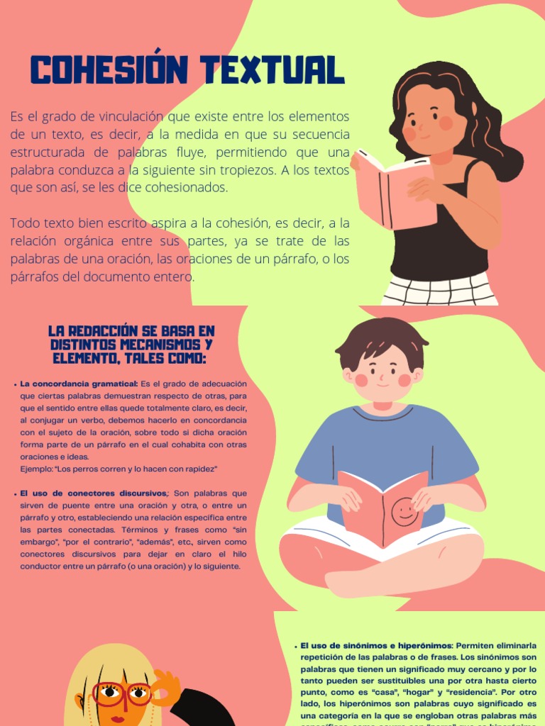 3 GyS - Cohesión Textual | PDF | Oración (Lingüística) | Verbo
