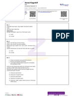 Tes Evaluasi - Penalaran Deduktif 3