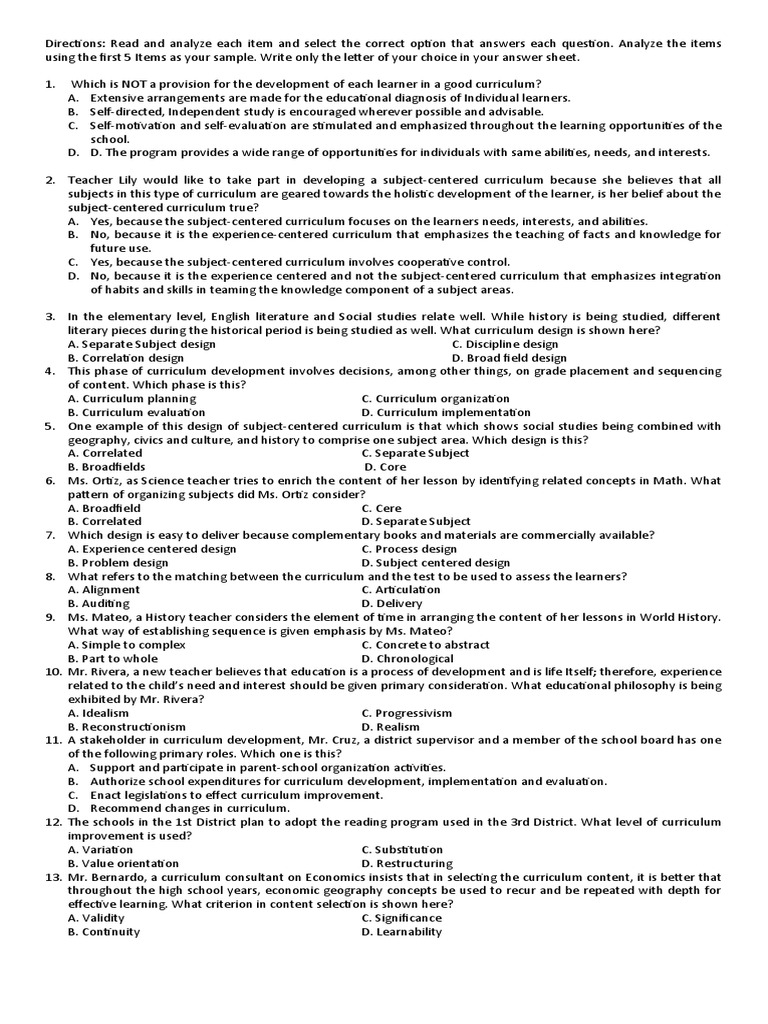PNU-Curriculum Development | PDF | Curriculum | Learning