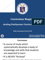 Curriculum - Mapping - BK - 2018