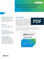 VCP Co Certification Details