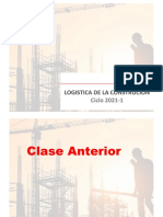 Logística en La Construcción - Sesión 03