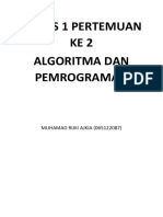 Tugas 1 Pertemuan Ke 2