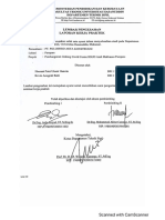 Lembar Pengesahan Kerja Praktek
