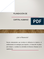 Planeación de Capital Humano