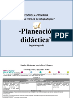 Formato Planeacion Didáctica 1 y 2 Primaria