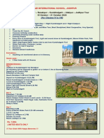 Itinerary Udaipur