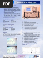 30-300 MHZ Transmission Line Trainer Tla05