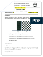 NPTEL Digital Image Processing MCQ Assignment