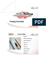 Testing Essentials Course