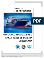 Protocolo Covid 19 Buques Venezolanos