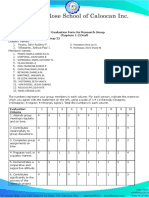 Peer Evaluation Form Research Group Chapters