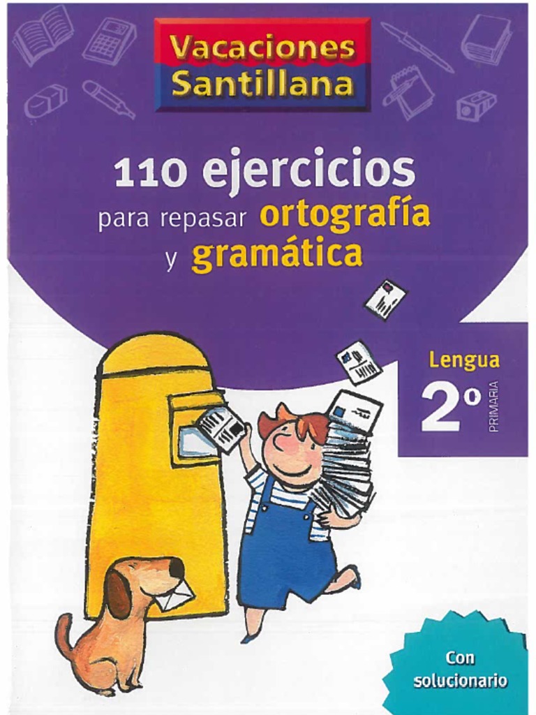 SANTILLANA EJERCICIOS DE GRAMATICA visual data 7