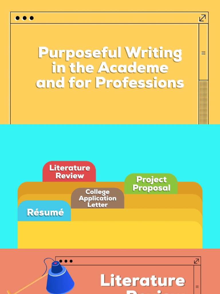 CS2. Purposeful Writing in The Academe and Professions PDF