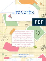 Proverbs (Methodology) 1