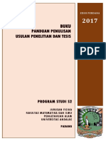 PDF Panduan Tesis 2017 Lengkap