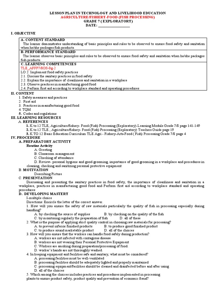 Food Processing 12 PDF Food Safety Sanitation
