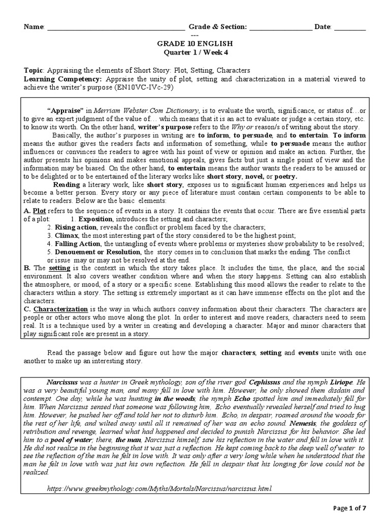 english-10-q1-w4-appraise-the-unity-of-plot-setting-and