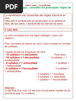 Exercices de versification corrigés PDF | PDF | Rime dans la poésie ...