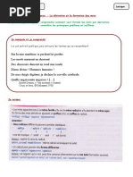 Unité 1 parlez moi d'amour lexique la dérivation préfixes et suffixes