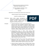 Per 5 PJ 2012 TTG Registrasi Ulang PKP