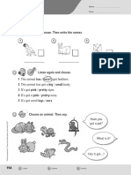 Poptropica BrE Level 2 Evaluation Sheet Unit 3