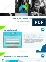 Calyxpod - How To Take Assessments
