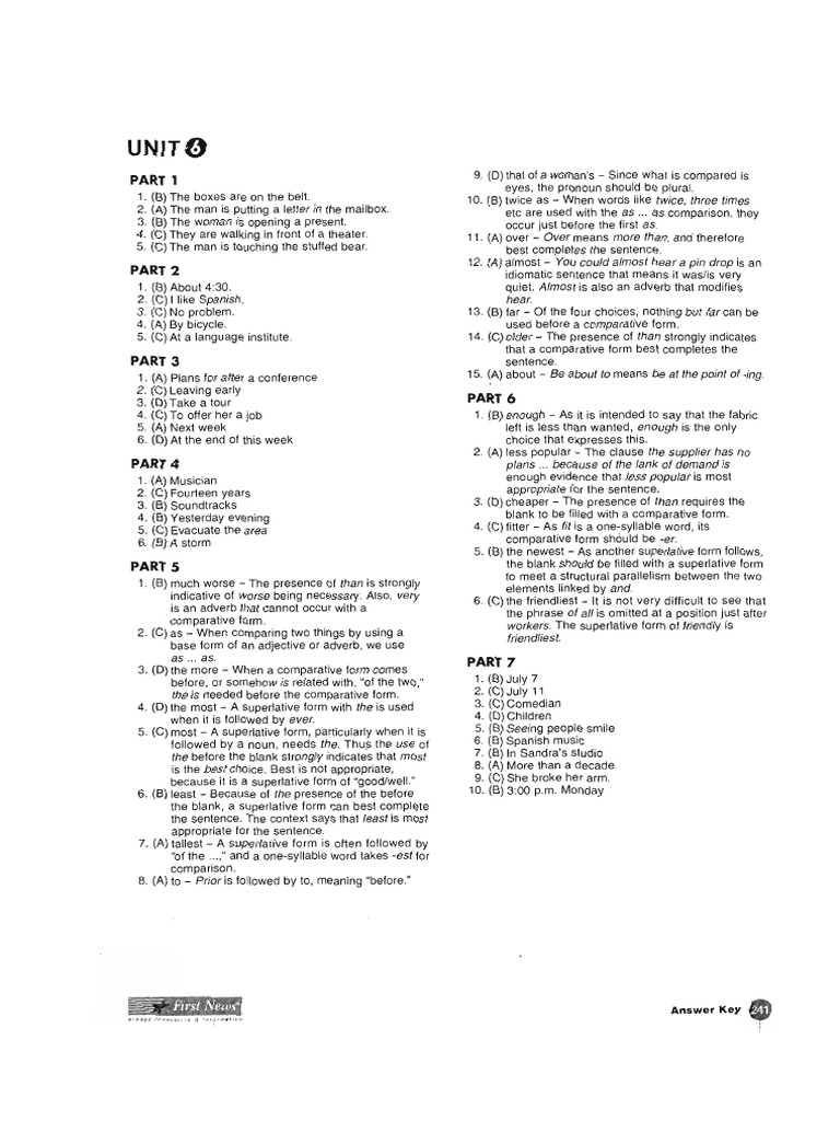 Developing Skills For The Toeic Test-232-255-6-7 | PDF