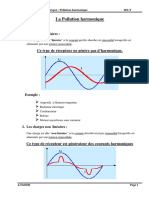 Rappels Sur Les Perturbations Harmoniques