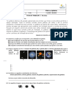 Ficha Formativa 1 - Universo (7.º Ano)