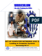 SET-UP COMPUTER NETWORKS CURRICULUM