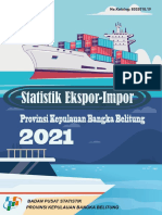 Statistik Ekspor-Impor Provinsi Kepulauan Bangka Belitung 2021
