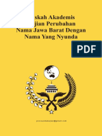 Naskah Akademis Provinsi Sunda