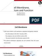 Cell Memb Comp and Functions Lectur-3