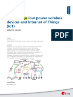 Short-Range Low-Power Wireless Devices IoT