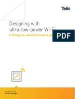 Desiging With ULP WiFi