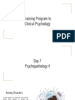 Clinical Psychology-Day 7