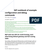 Fortigate BGP Cookbook of Example Configuration and Debug Commands