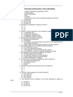 Test Estructura Constitución Y Título Preliminar.: Página 1