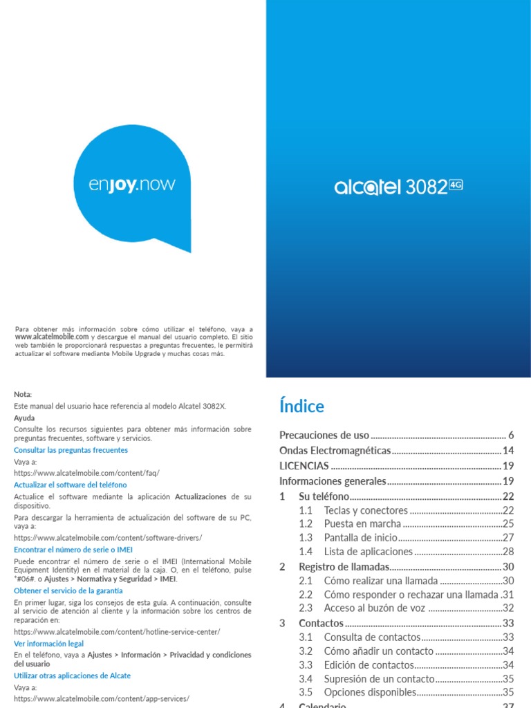 P1V 3082X | PDF | Teléfonos móviles | Informática