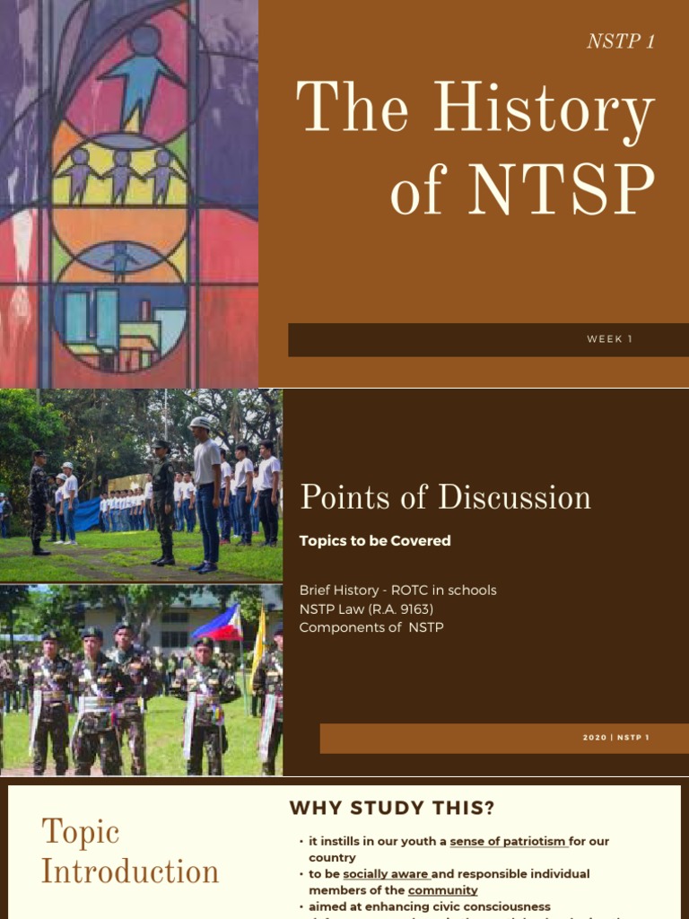 Overview of NSTP Components and History | PDF