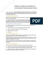 Cómo Administrar Nuestros Contratos de Auditoría de Información Financiera de Forma Efectiva