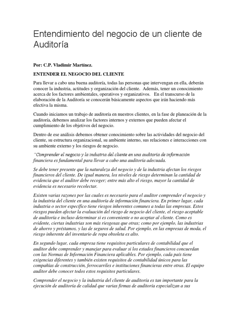 Importancia de la Segregación de Funciones en Auditoría | PDF ...