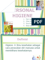 CPMK 8 - Personal Hygiene